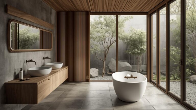 Japandi Bathroom Ideas: The Perfect Blend of Scandinavian Simplicity and Japanese Zen